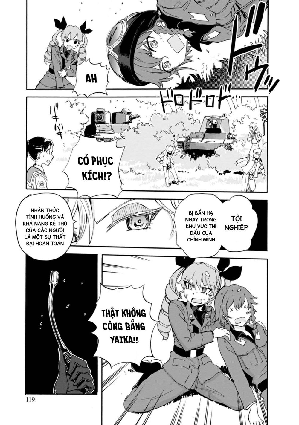 Girls Und Panzer: Ribbon No Musha Chapter 7 - 36