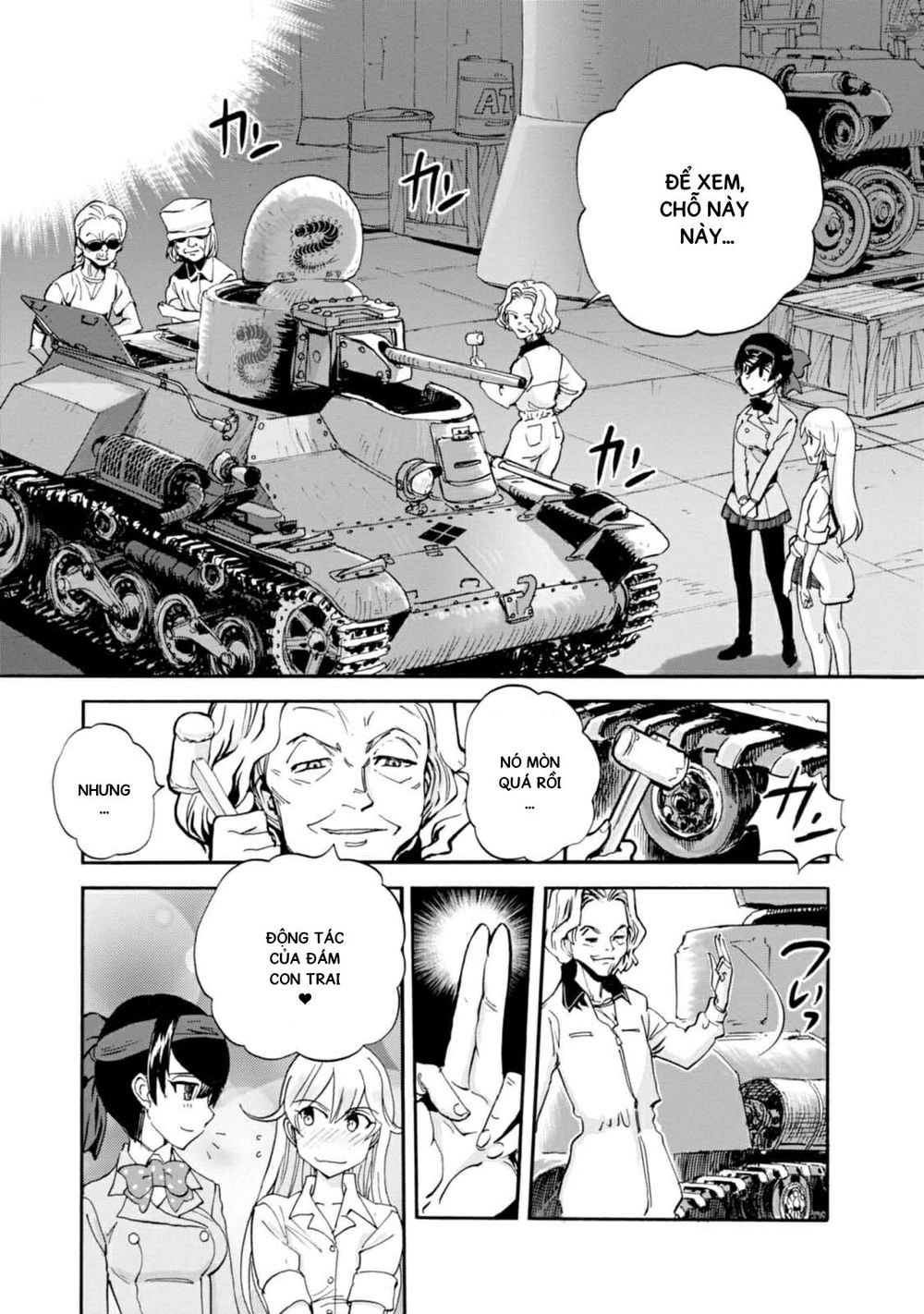 Girls Und Panzer: Ribbon No Musha Chapter 8 - 19