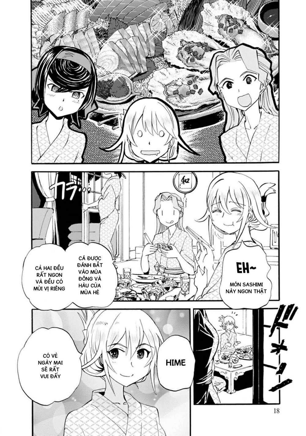 Girls Und Panzer: Ribbon No Musha Chapter 9 - 18