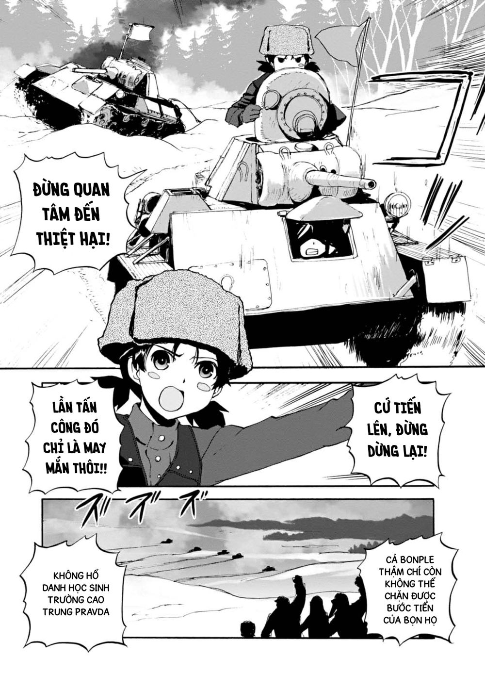 Girls Und Panzer: Ribbon No Musha Chapter 12 - 3