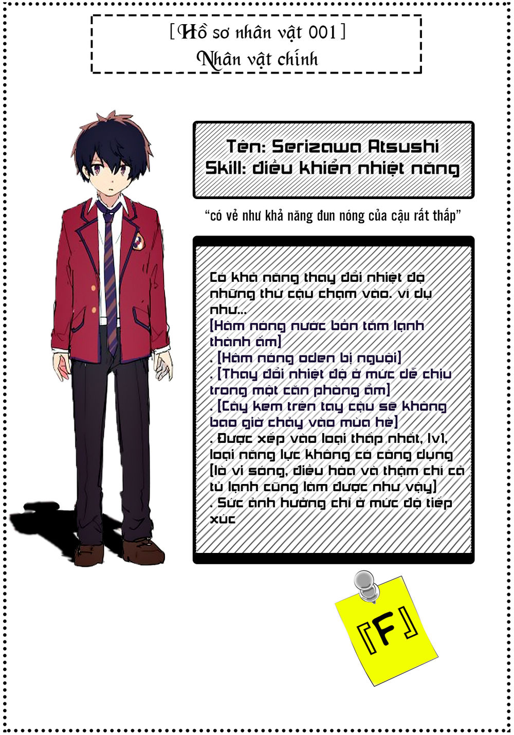 Tôi, Người Có Skill Rác Rưởi Trở Thành Đấng Chapter 3 - 1