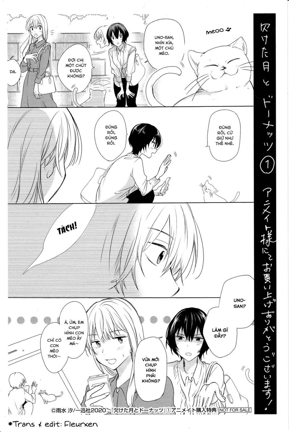 Kaketa Tsuki To Doughnut Chapter 7.6 - 1