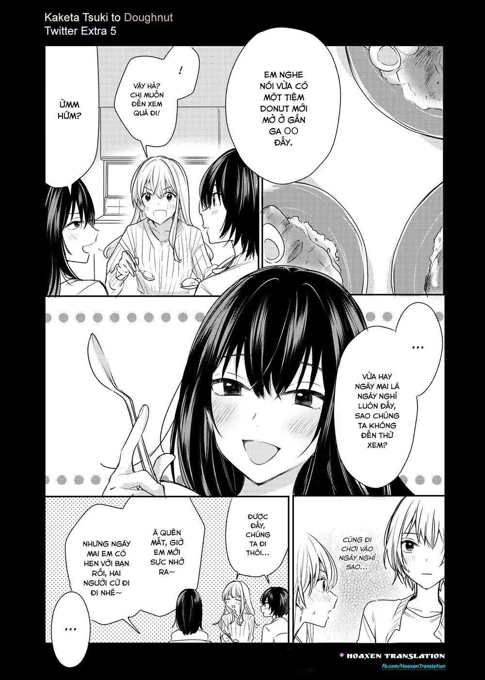 Kaketa Tsuki To Doughnut Chapter 8.1 - 1