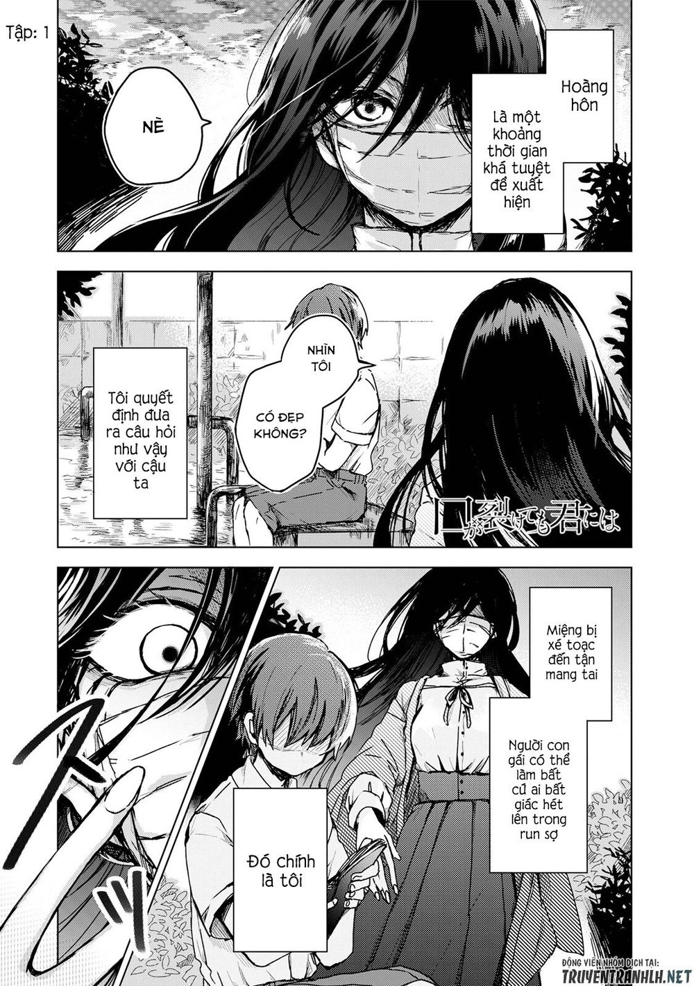 Kuchi Ga Saketemo Kimi Niwa Chapter 1 - 2