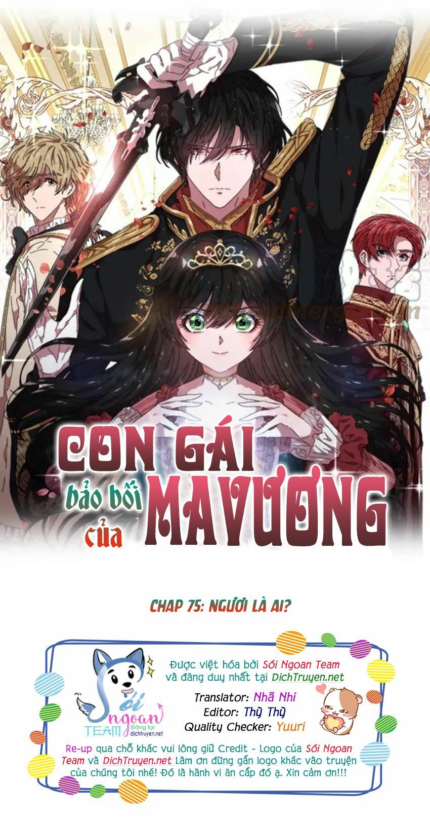 Con Gái Bảo Bối Của Ma Vương Chapter 75 - 1