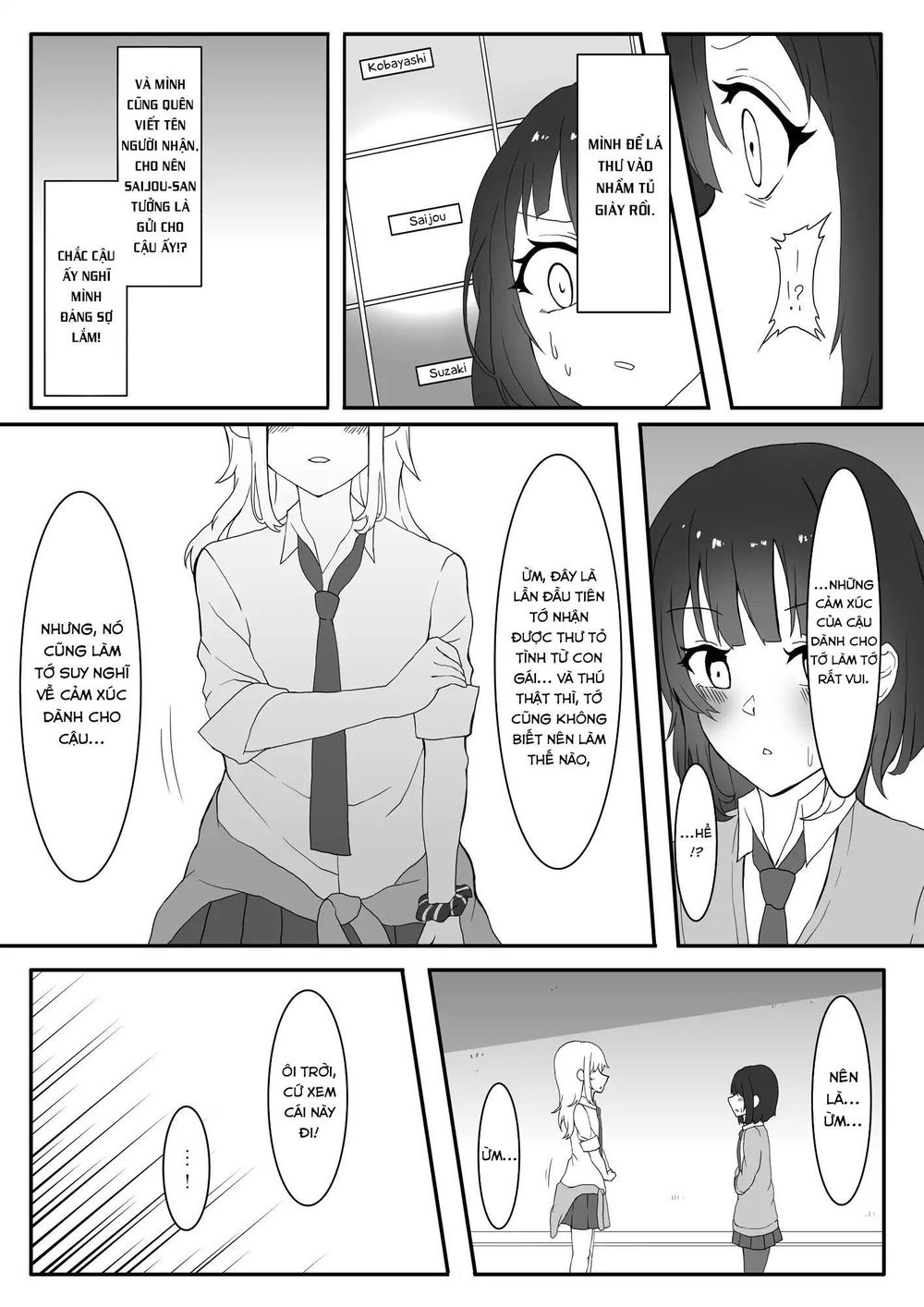 Kanchigai Kara Hajimeru Yankee To Jimi-Ko No Yuri Manga Chapter 1 - 4