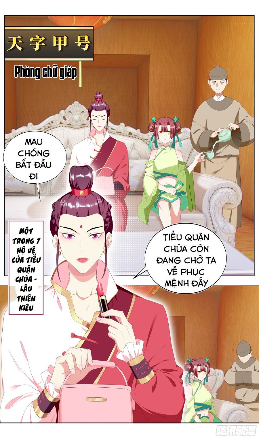 Hệ Thống Ép Ta Làm Nhân Vật Phản Diện Chapter 7 - 13