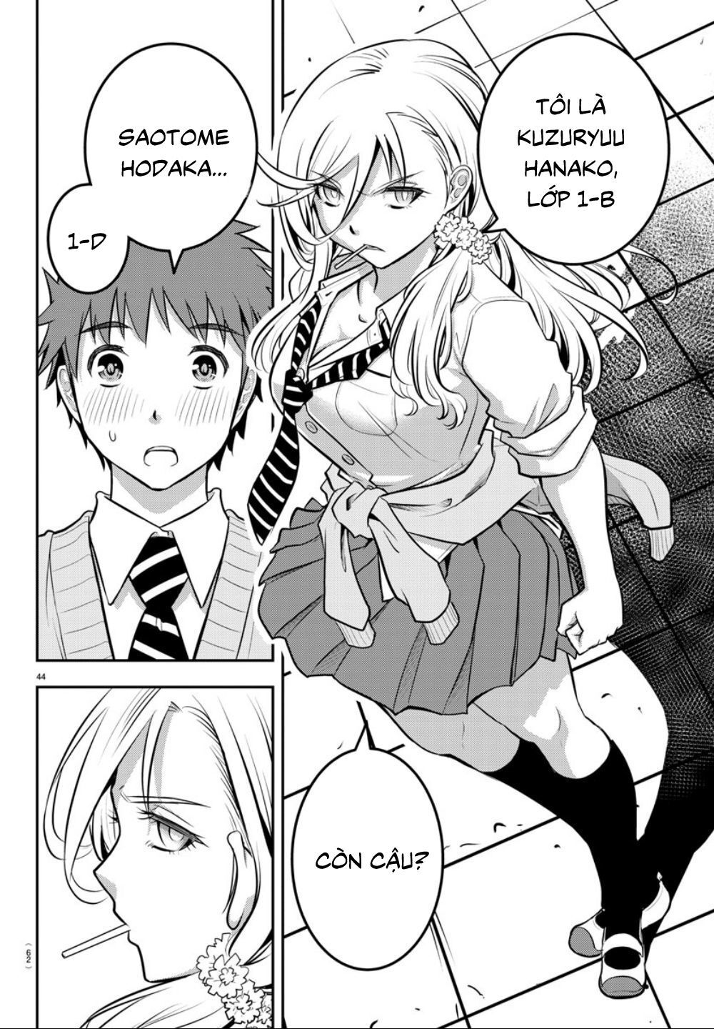 Yankee High School Girl Kuzuhana-Chan Chapter 1 - 45
