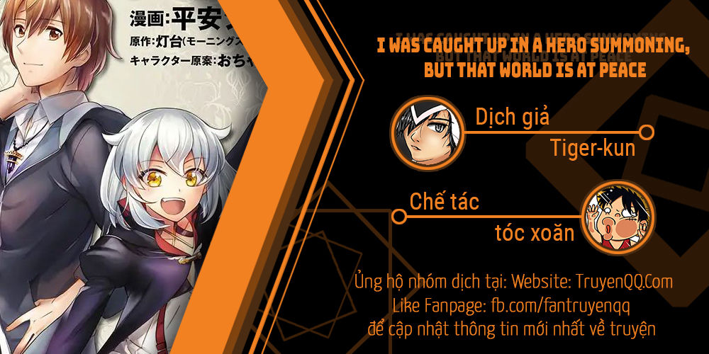 I Was Caught Up In A Hero Summoning, But That World Is At Peace Chapter 1 - 1