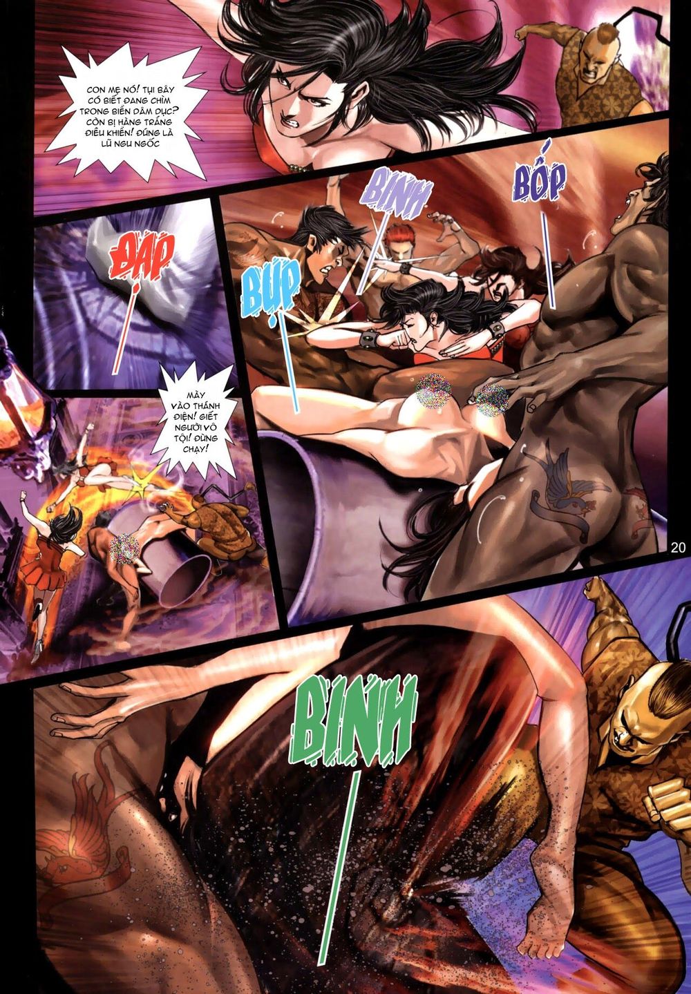 Nữ Hồng Côn Chapter 1 - 18