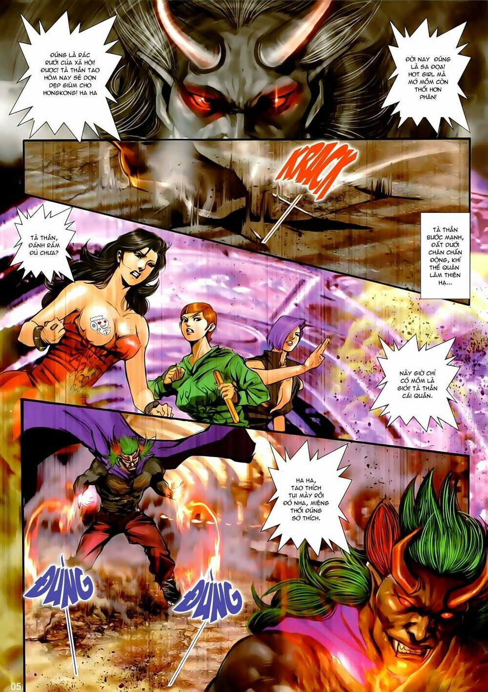 Nữ Hồng Côn Chapter 3 - 4