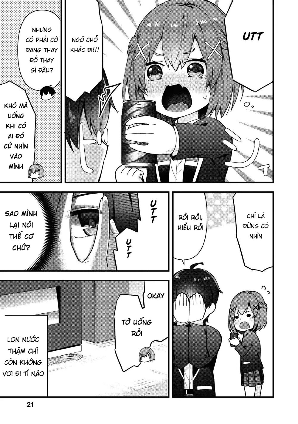 Tonari No Seki Ni Natta Bishoujo Ga Horesaseyou To Karakatte Kuru Ga Itsunomanika Kaeriuchi Ni Shite Chapter 1 - 21