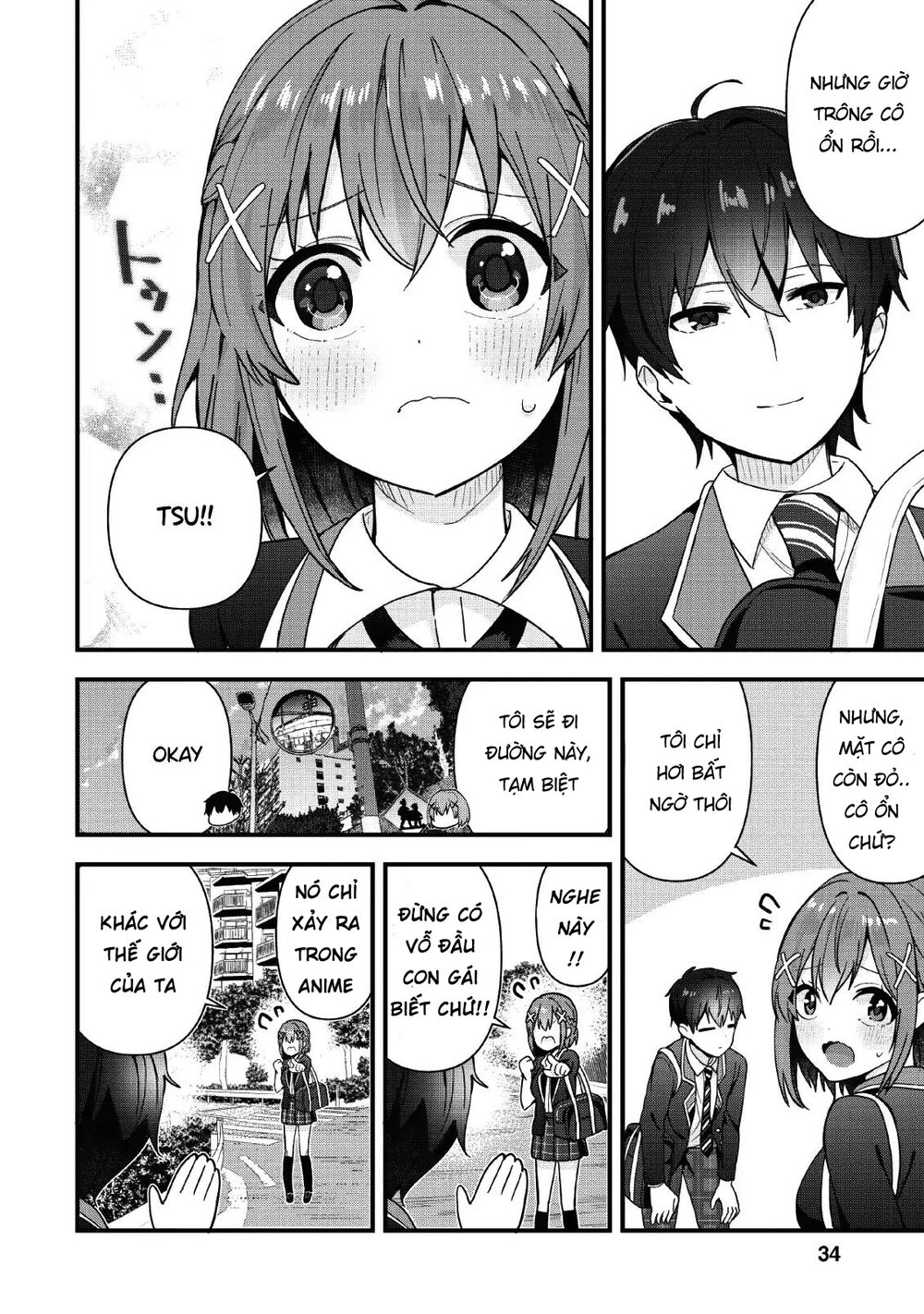 Tonari No Seki Ni Natta Bishoujo Ga Horesaseyou To Karakatte Kuru Ga Itsunomanika Kaeriuchi Ni Shite Chapter 1 - 34