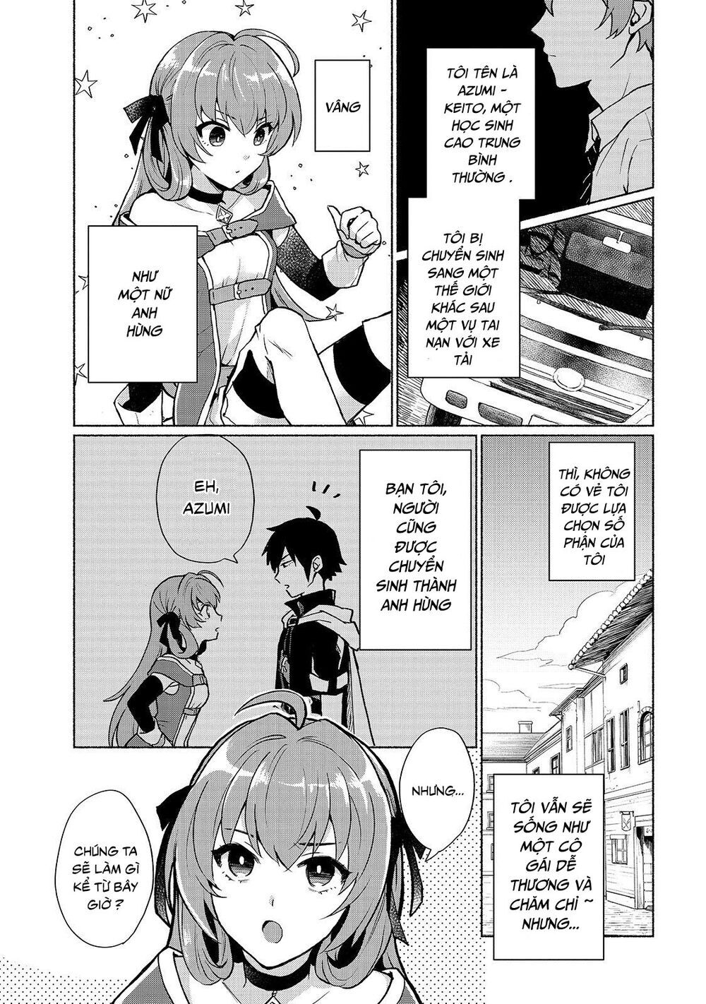 Khi Chuyển Sinh Sang Thế Giới Khác, Tôi Trở Thành Nữ Hiệp Và Cậu Ta Trở Thành Một Anh Hùng Chapter 2 - 1