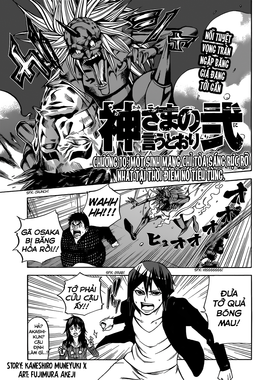 Kamisama No Iutoori Ii Chapter 10 - 3