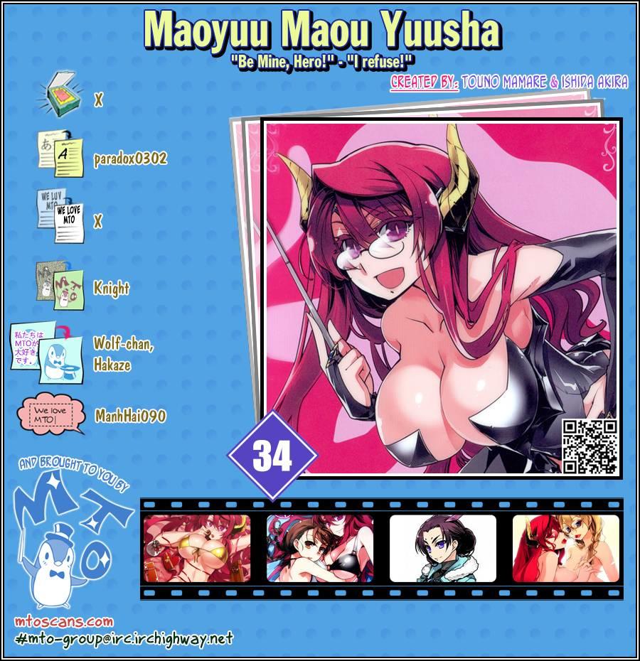 Maoyuu Maoh Yuusha Chapter 34 - 1