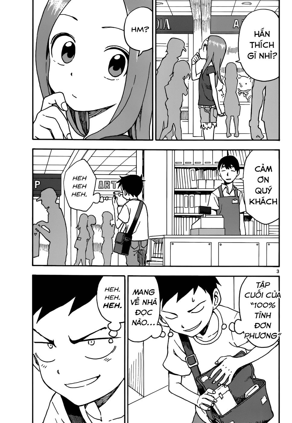 Nhất Quỷ Nhì Ma, Thứ Ba Takagi Chapter 37 - 4