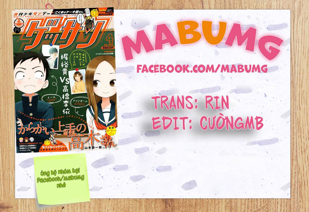 Nhất Quỷ Nhì Ma, Thứ Ba Takagi Chapter 75 - 19
