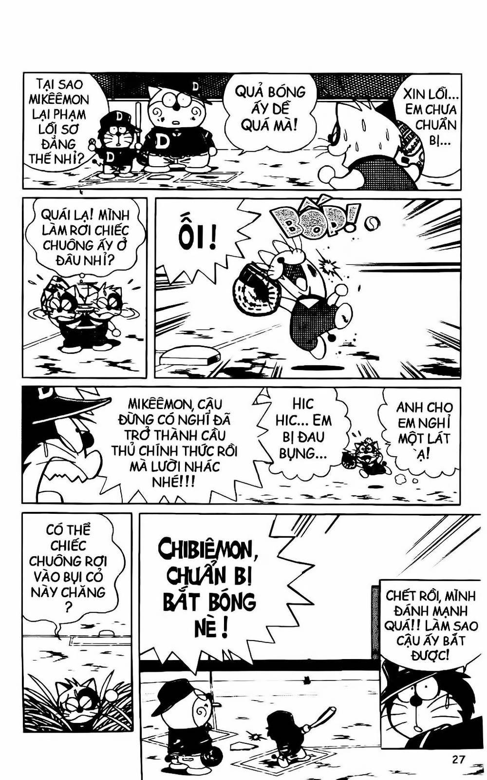 Doraemon Bóng Chày Chapter 34 - 41