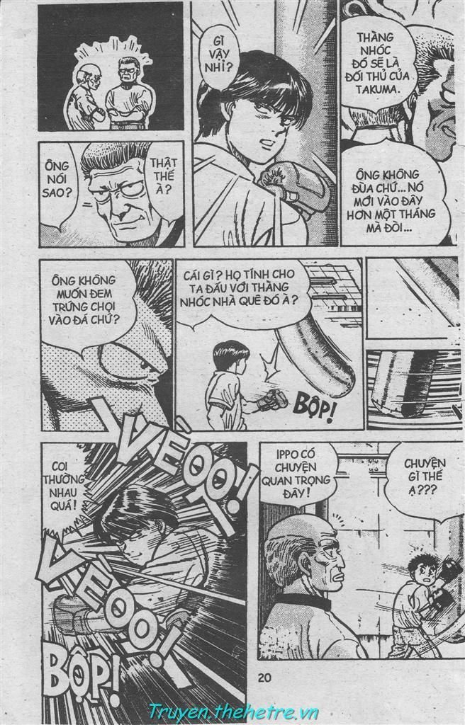 Võ Sĩ Quyền Anh Ippo Chapter 10 - 19