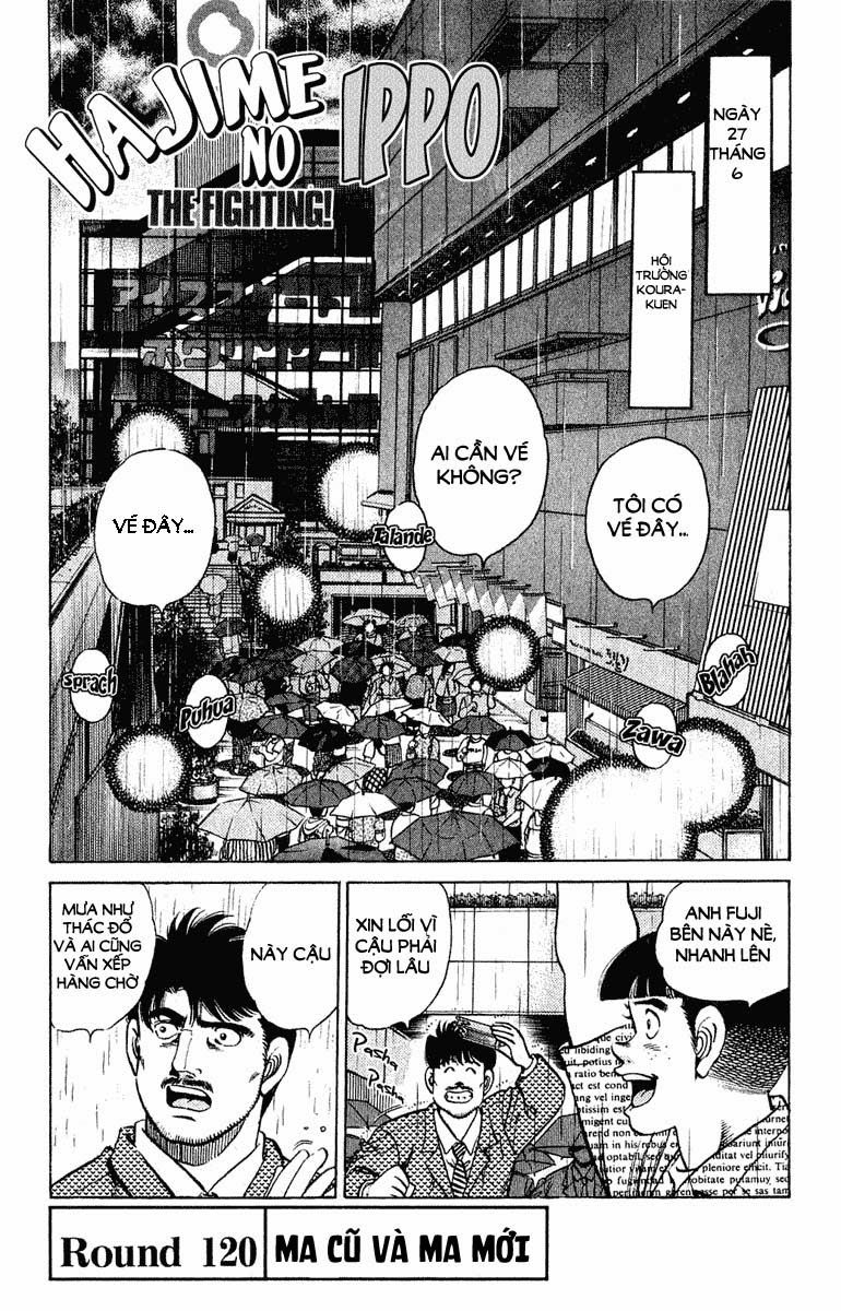 Võ Sĩ Quyền Anh Ippo Chapter 120 - 1