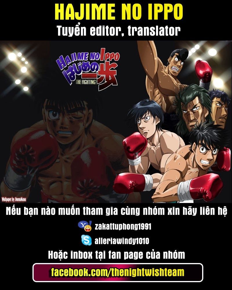 Võ Sĩ Quyền Anh Ippo Chapter 125 - 22
