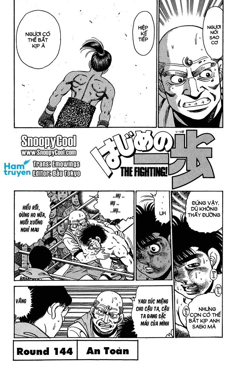 Võ Sĩ Quyền Anh Ippo Chapter 144 - 1