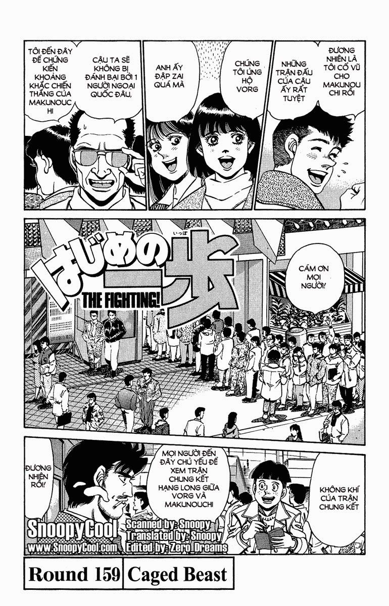 Võ Sĩ Quyền Anh Ippo Chapter 159 - 1