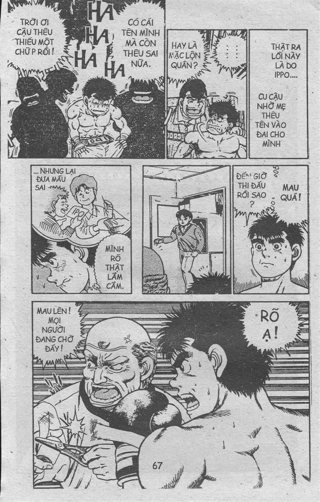 Võ Sĩ Quyền Anh Ippo Chapter 21 - 27