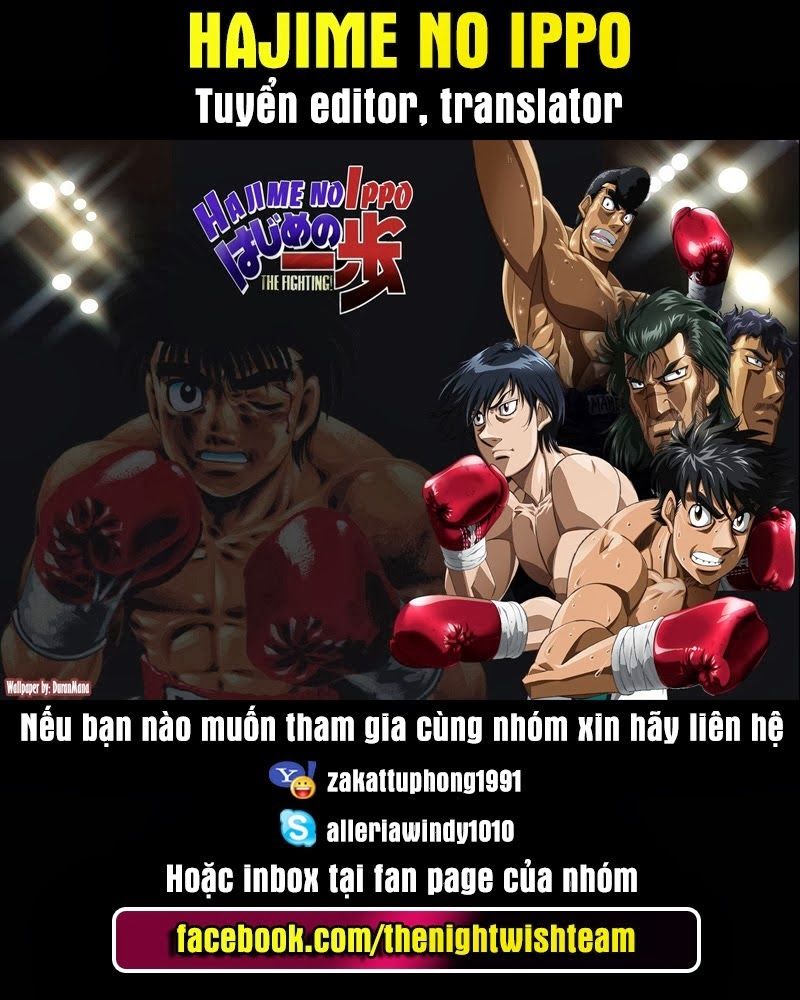 Võ Sĩ Quyền Anh Ippo Chapter 131 - 22
