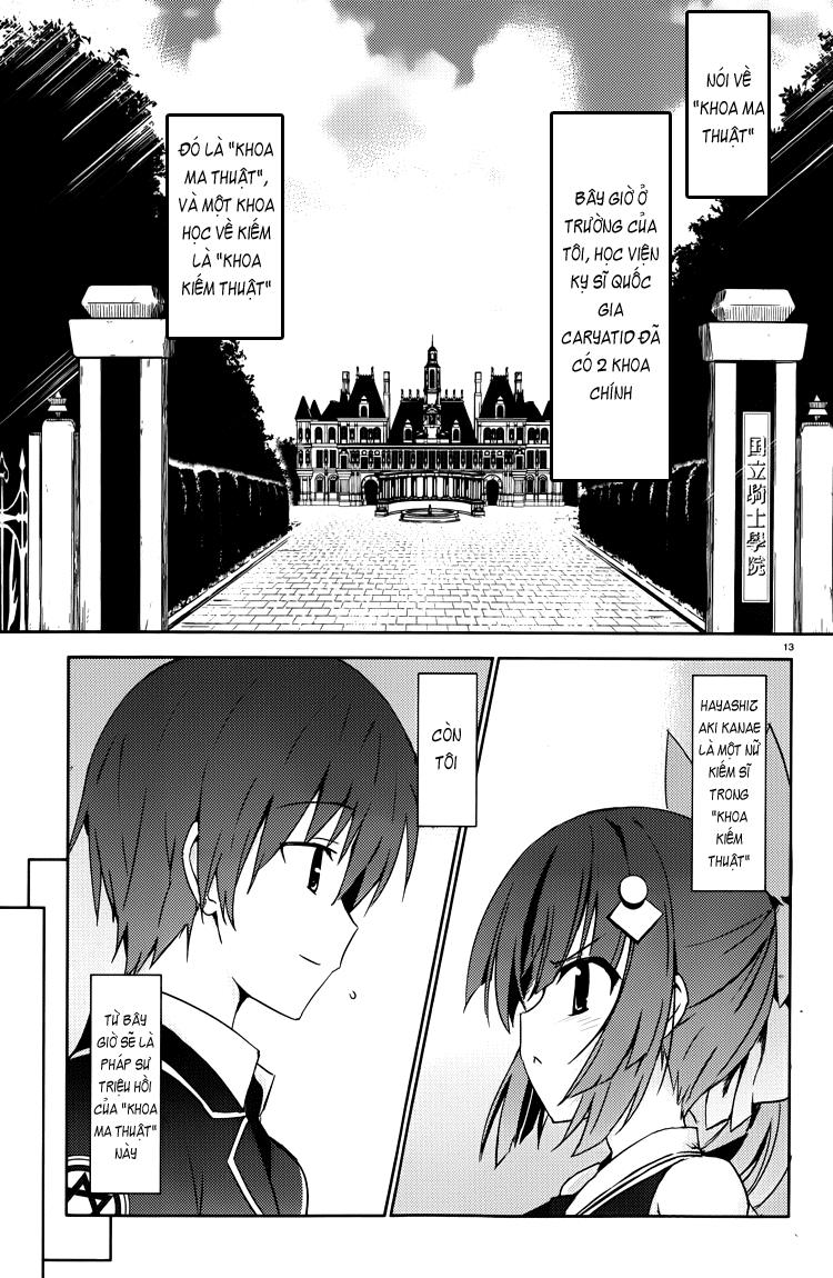 Magika No Kenshi To Shoukan Maou Chapter 1 - 12