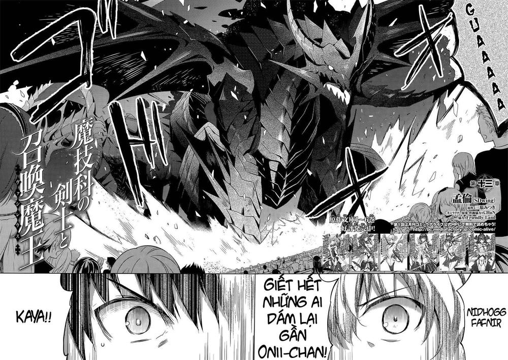 Magika No Kenshi To Shoukan Maou Chapter 13 - 4