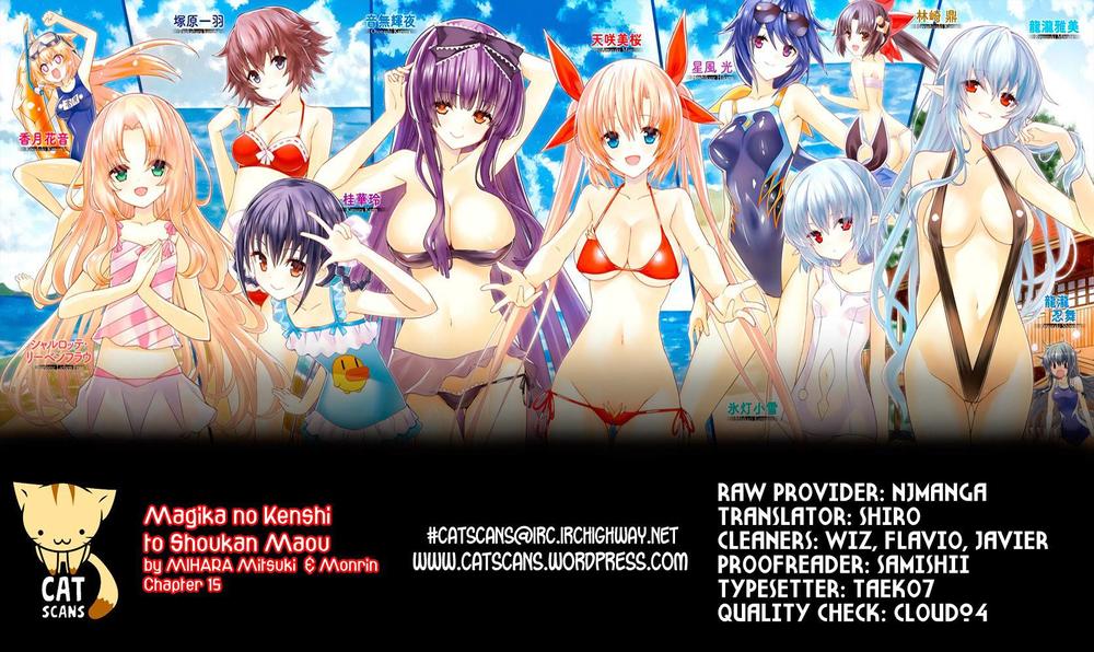 Magika No Kenshi To Shoukan Maou Chapter 15 - 1