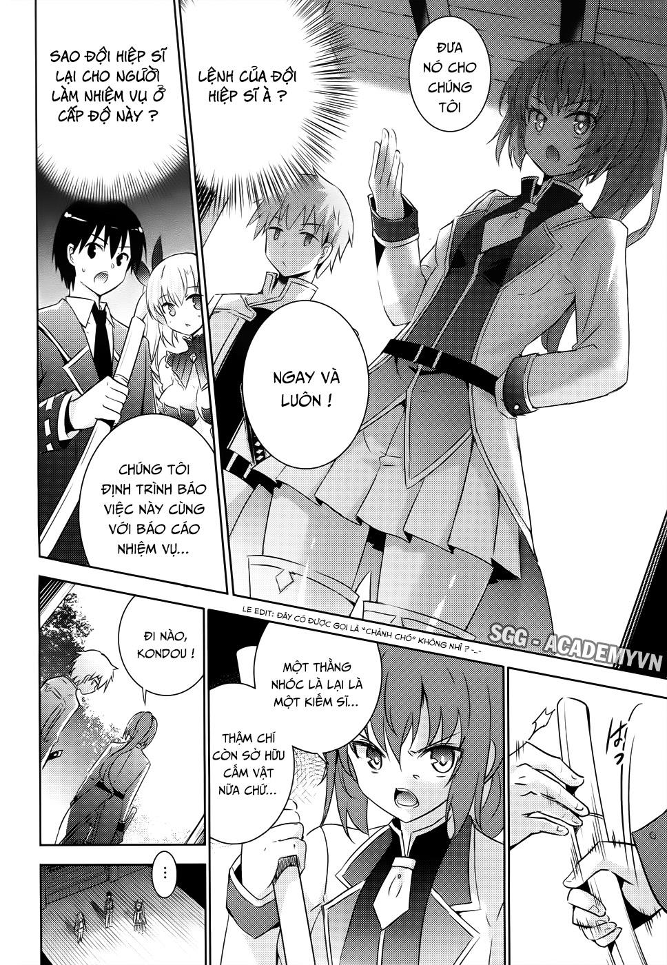 Magika No Kenshi To Shoukan Maou Chapter 21 - 6