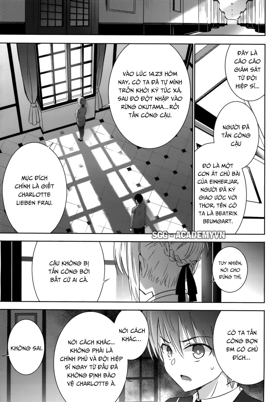 Magika No Kenshi To Shoukan Maou Chapter 22 - 8