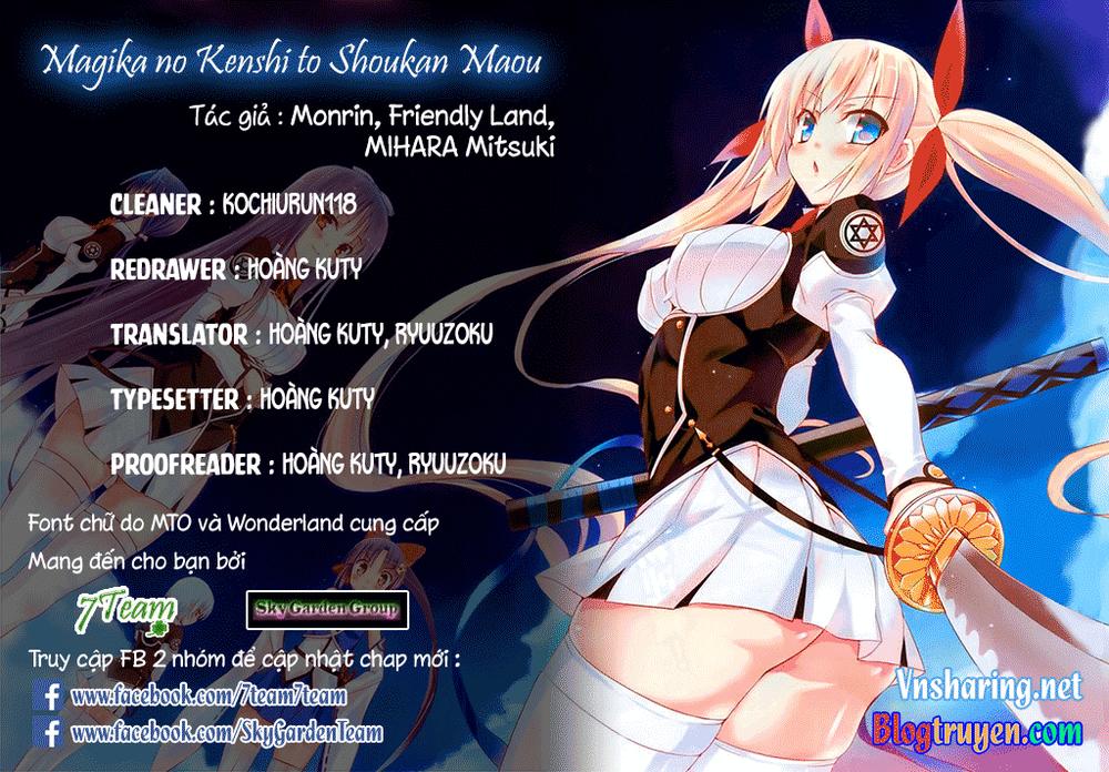 Magika No Kenshi To Shoukan Maou Chapter 3 - 1