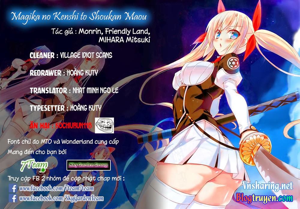 Magika No Kenshi To Shoukan Maou Chapter 4 - 1