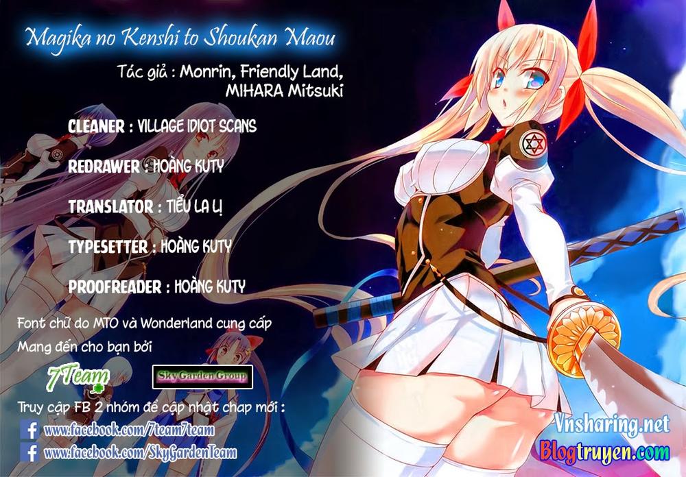 Magika No Kenshi To Shoukan Maou Chapter 6 - 1