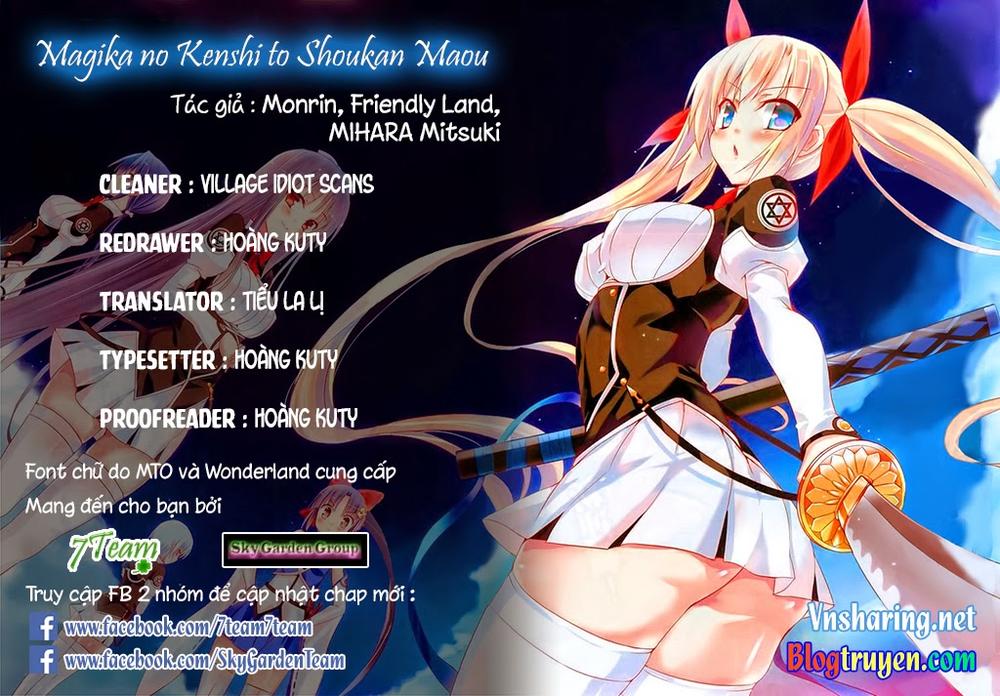 Magika No Kenshi To Shoukan Maou Chapter 7 - 1