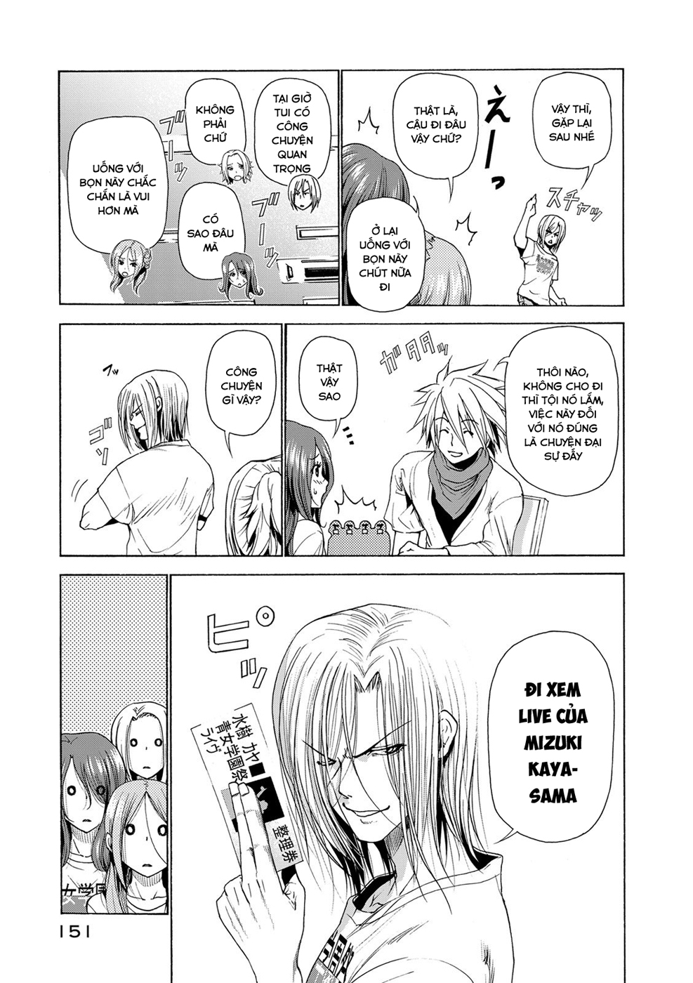 Grand Blue - Cô Gái Thích Lặn Chapter 25 - 29
