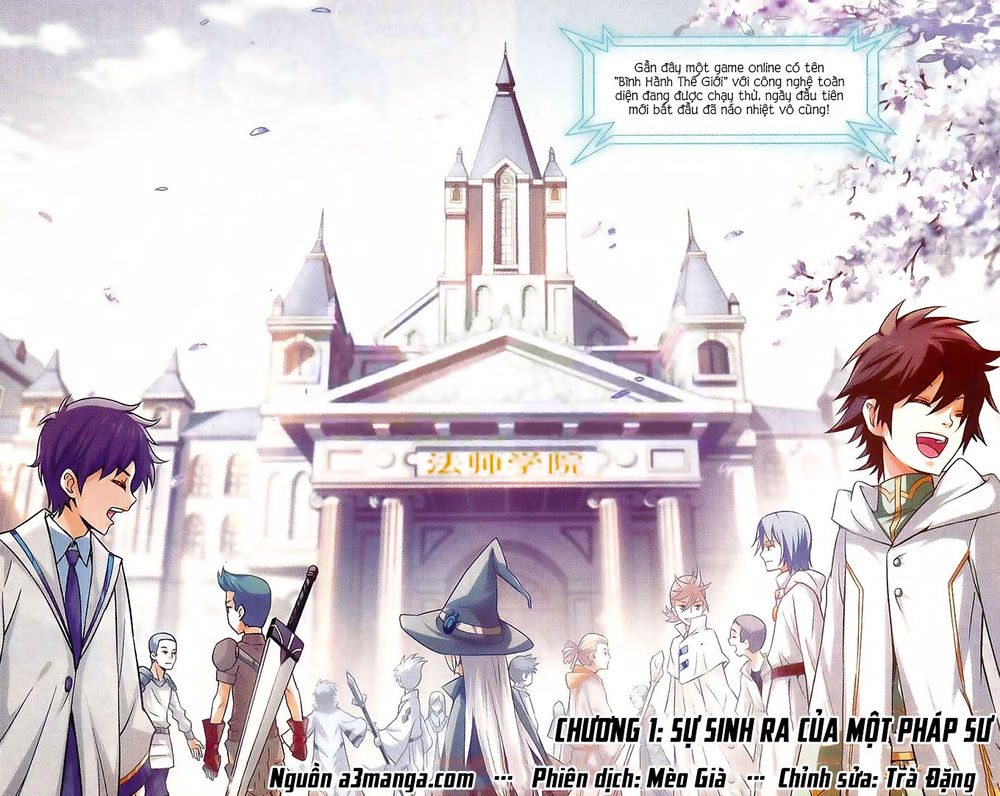 Võng Du Chi Cận Chiến Pháp Sư Chapter 1 - 3