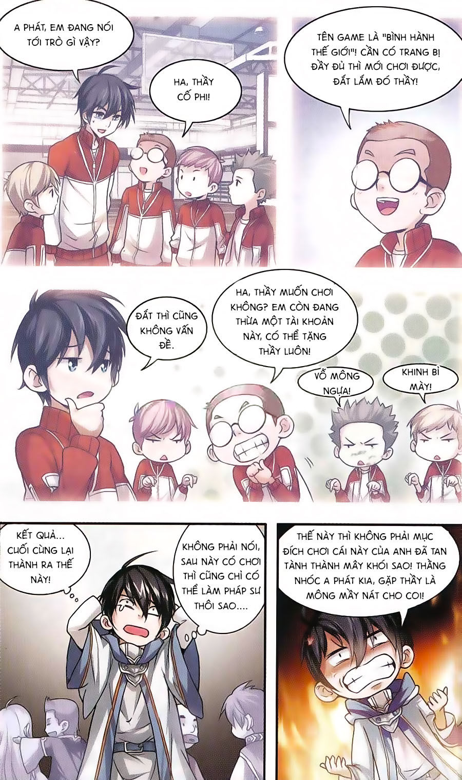 Võng Du Chi Cận Chiến Pháp Sư Chapter 1 - 7