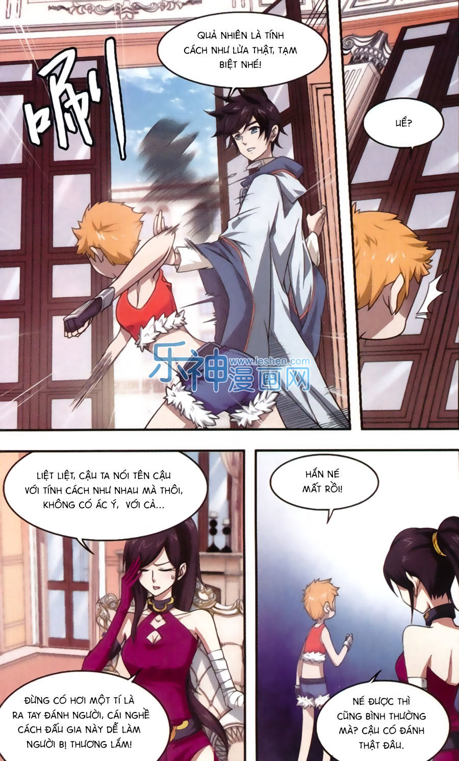 Võng Du Chi Cận Chiến Pháp Sư Chapter 11 - 6