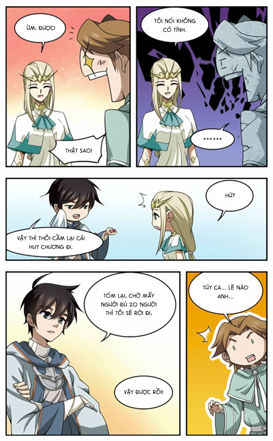Võng Du Chi Cận Chiến Pháp Sư Chapter 12 - 13
