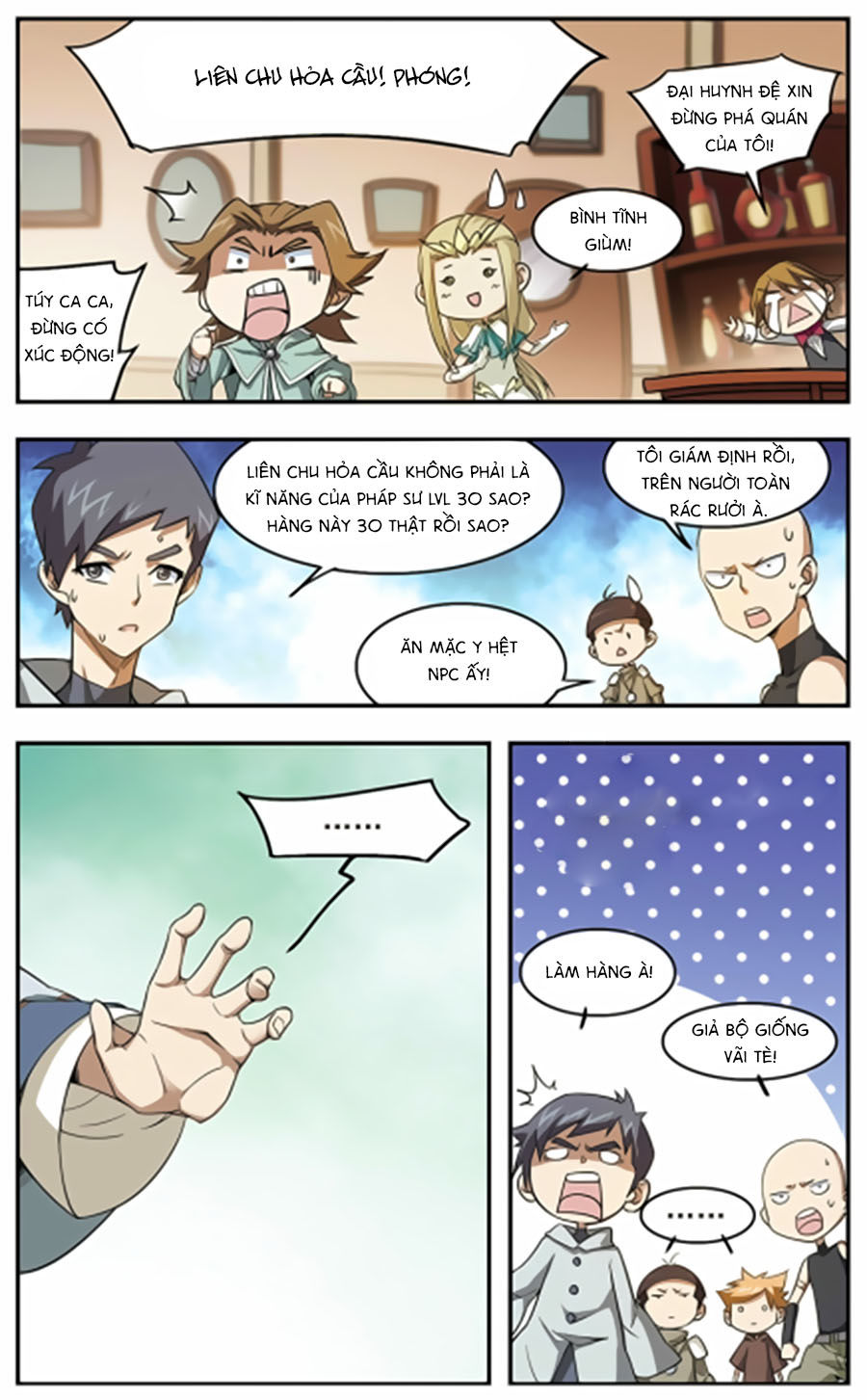 Võng Du Chi Cận Chiến Pháp Sư Chapter 13 - 3