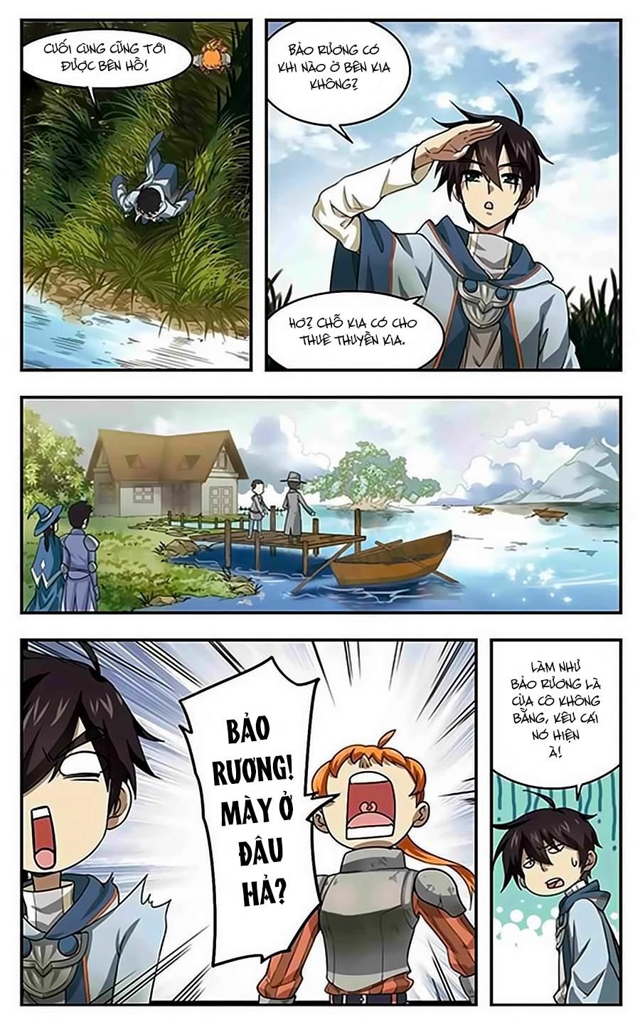 Võng Du Chi Cận Chiến Pháp Sư Chapter 15 - 17