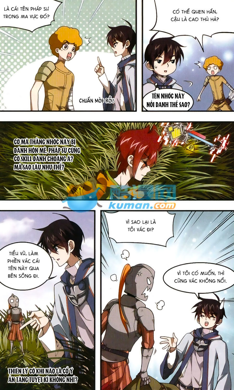 Võng Du Chi Cận Chiến Pháp Sư Chapter 17 - 5