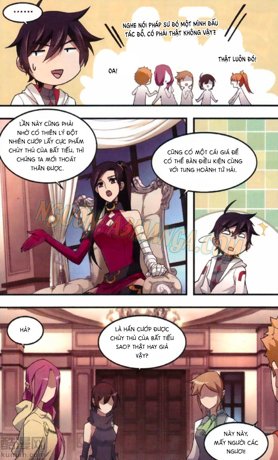 Võng Du Chi Cận Chiến Pháp Sư Chapter 30 - 17