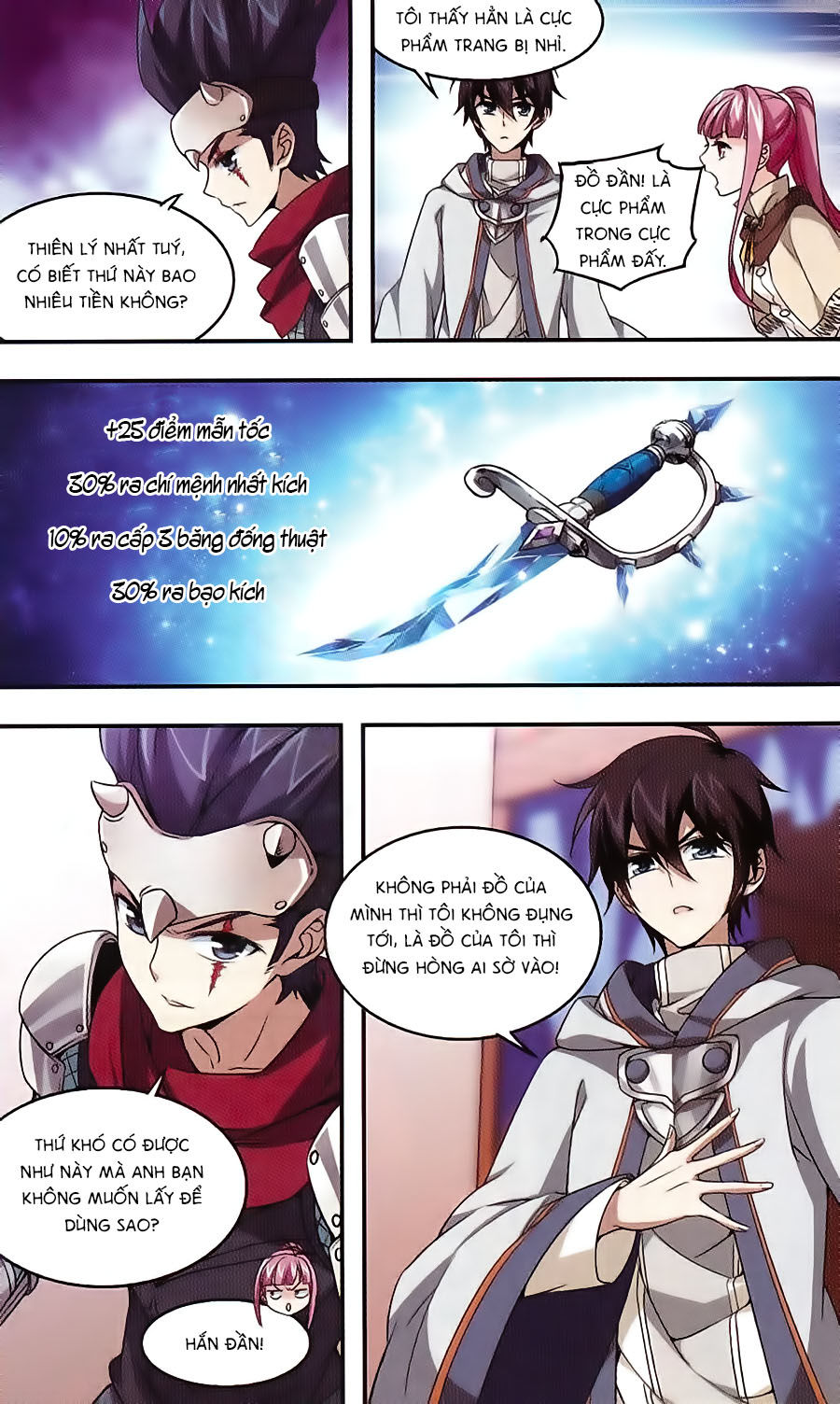 Võng Du Chi Cận Chiến Pháp Sư Chapter 4 - 13