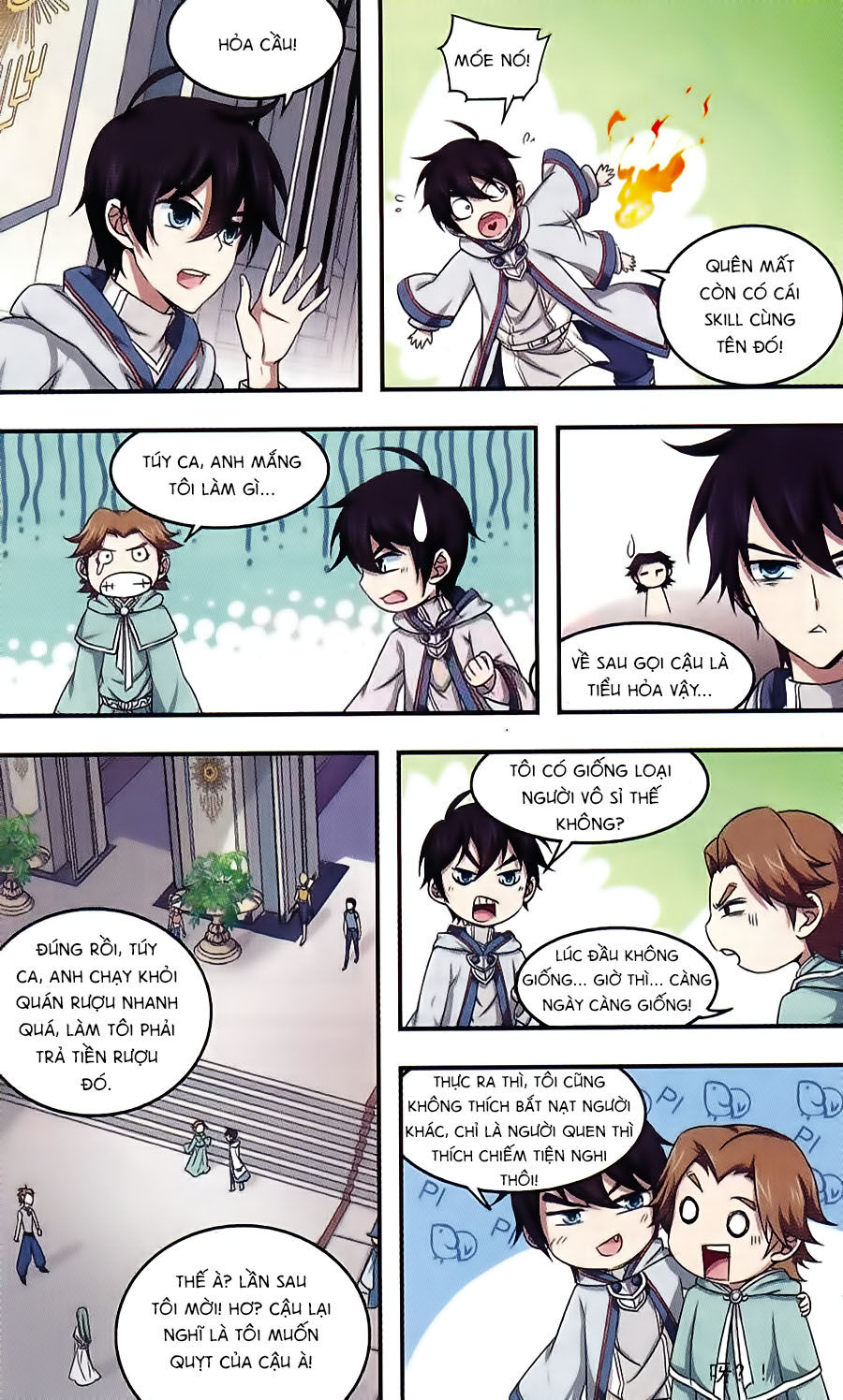 Võng Du Chi Cận Chiến Pháp Sư Chapter 5 - 6